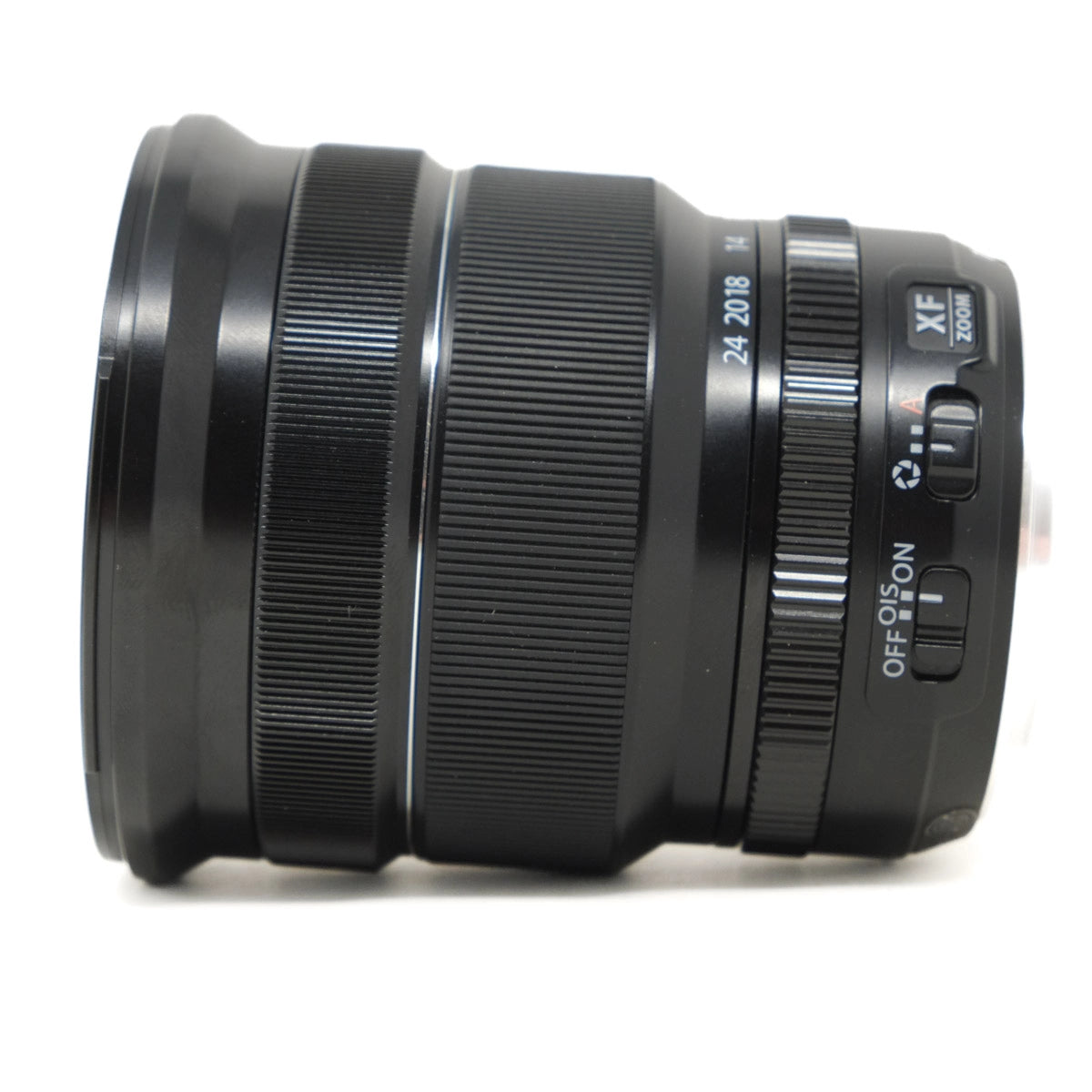 Used Fujifilm XF 10-24mm F4 R OIS Lens - side angle 
