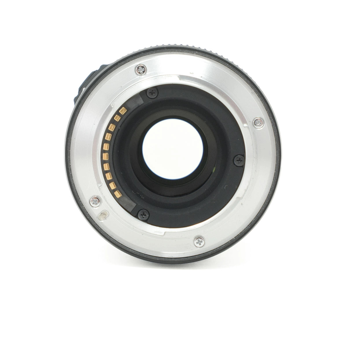 Camera lens on a white background