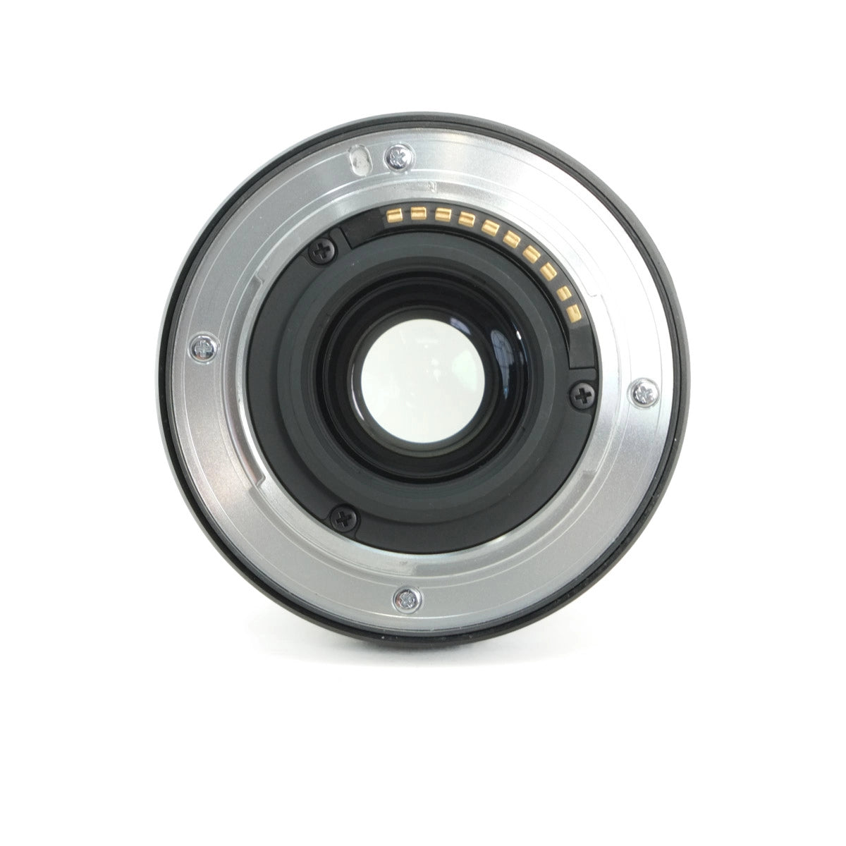 Camera lens on a white background