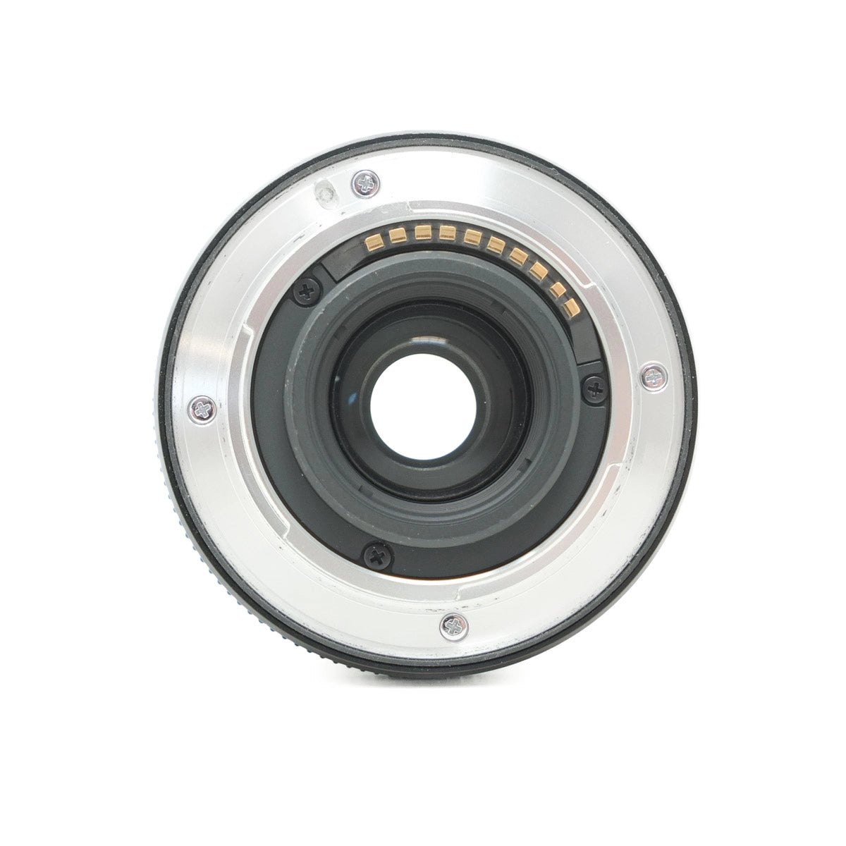 Camera lens on a white background