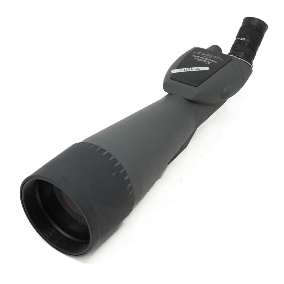 Used Kenko Pro Field Scope 80A with 20x-60x eyepiece - front angle 