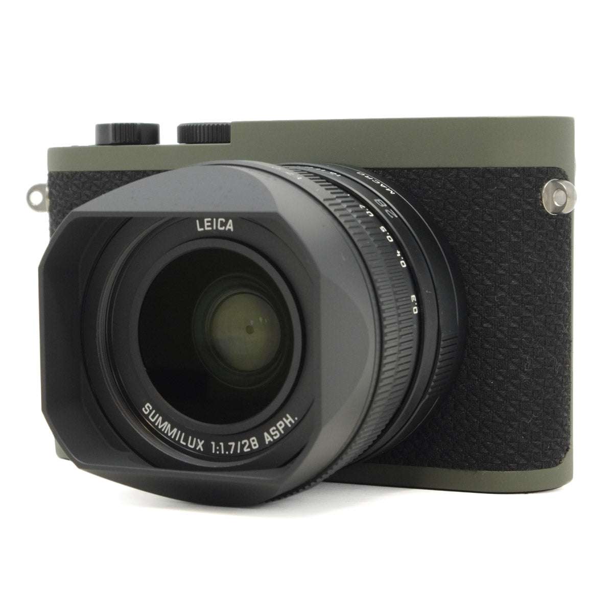 Used Leica Q2 Monochrom "Reporter" Limited Edition Camera - front angle 