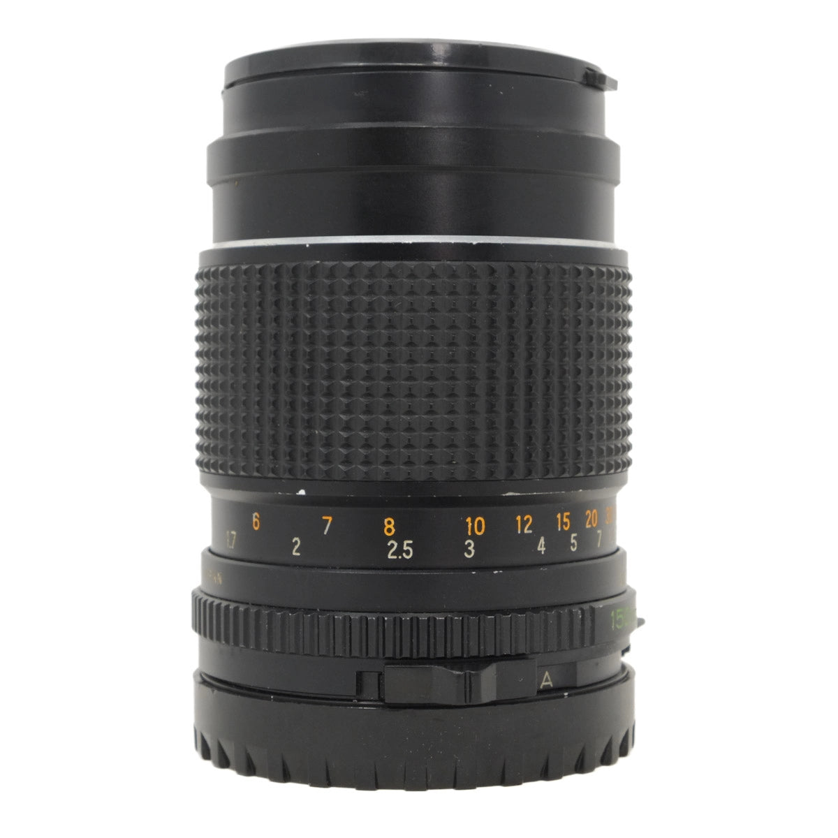 Used Mamiya Sekor 150mm F4 C M645 Lens - side angle 
