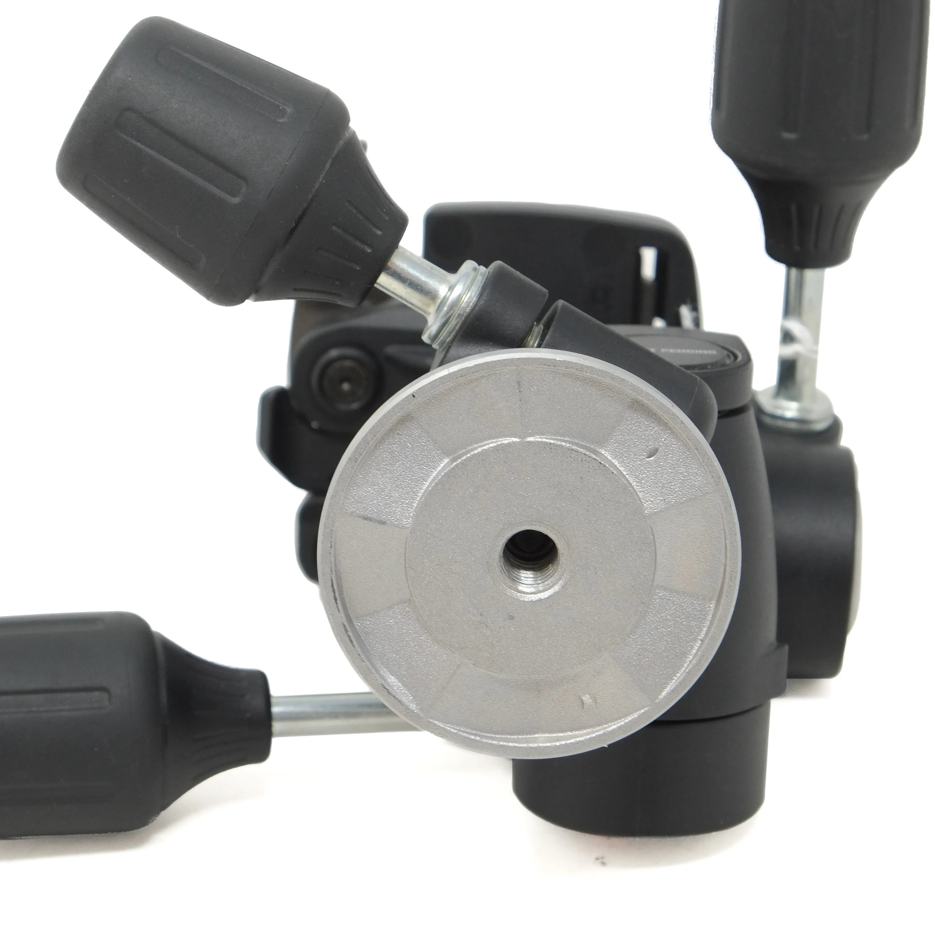 Used Manfrotto 804 RC2 3 way head - bottom angle 
