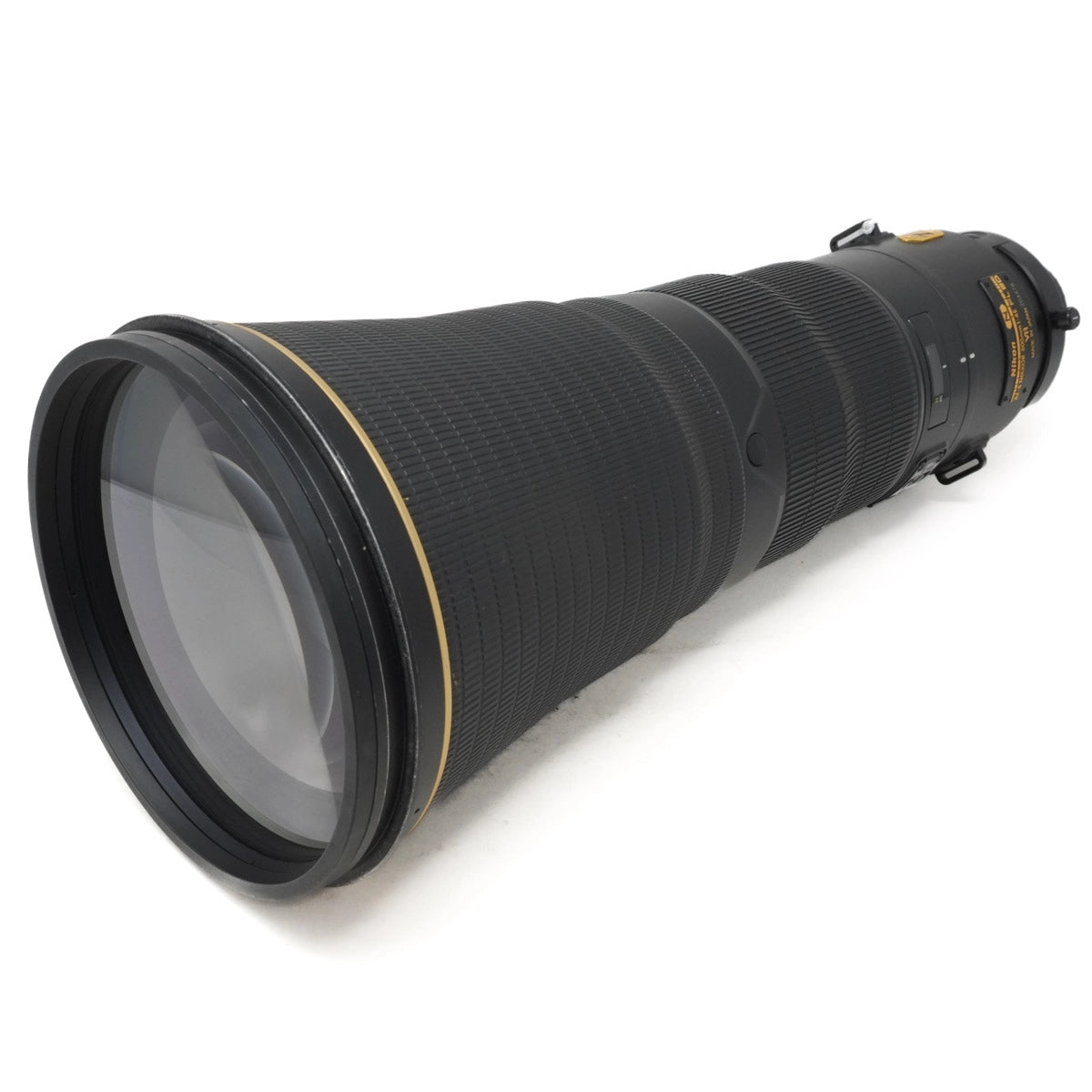 Camera lens on a white background