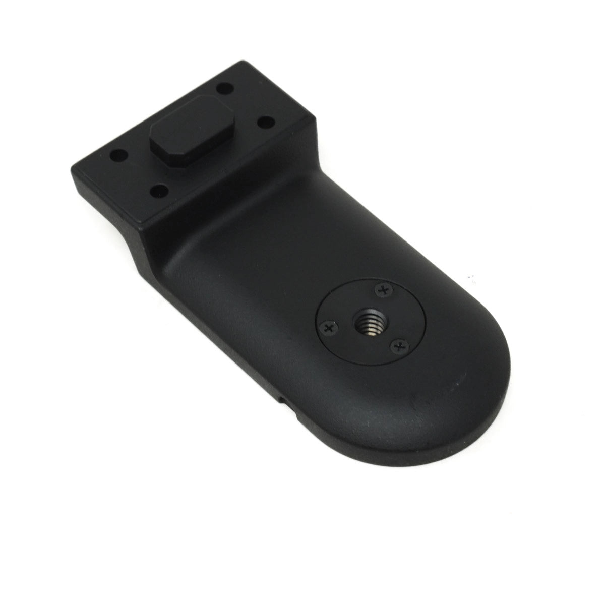 Black component on a white background