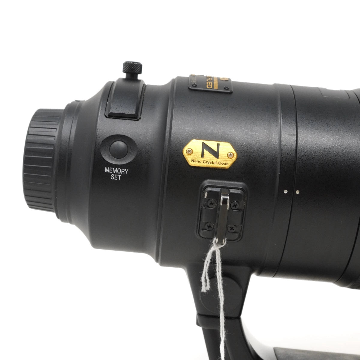 Used Nikon AF-S 600mm F4E FL ED VR Lens - side angle 