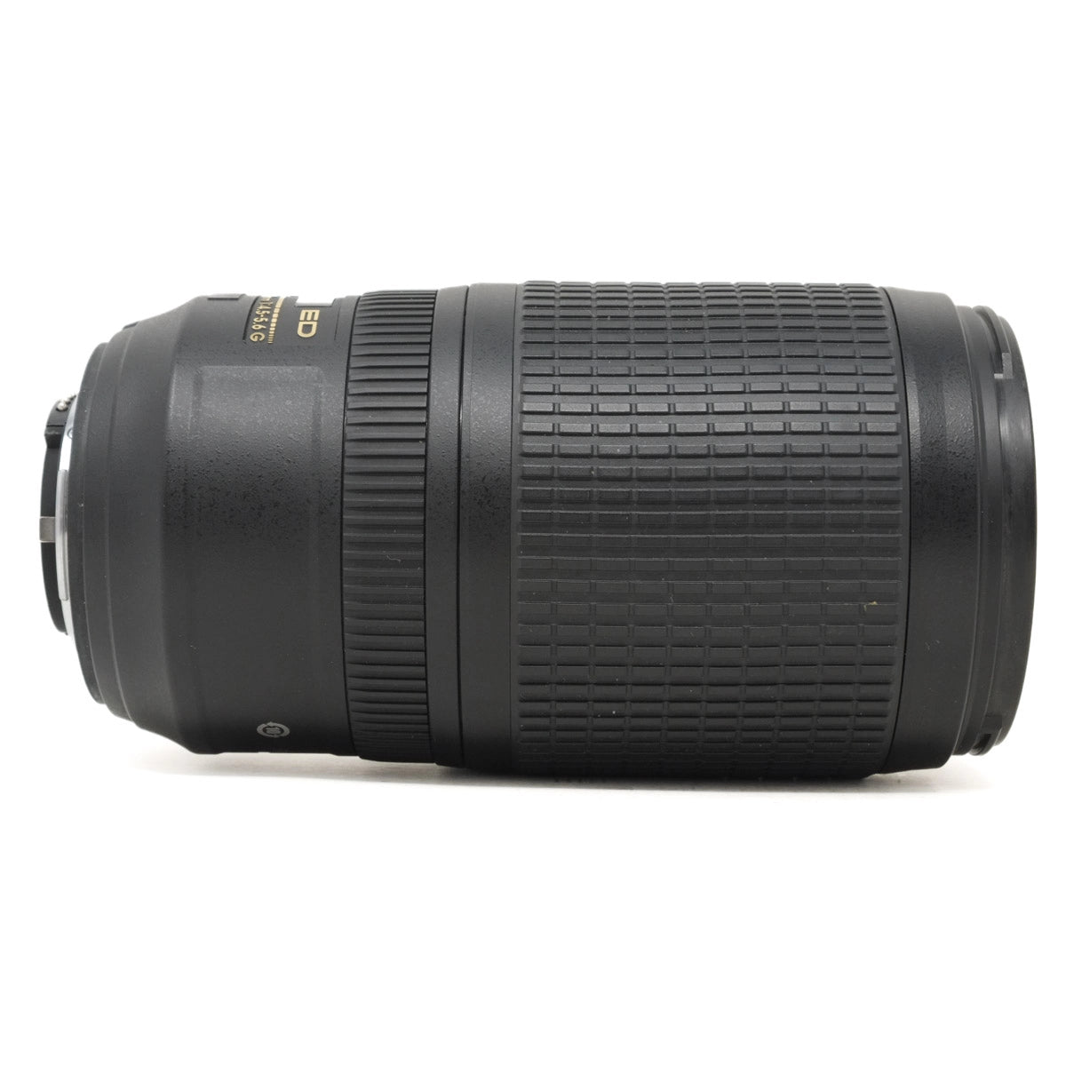 Used Nikon AF-S 70-300mm F4.5-5.6G VR lens - side angle 