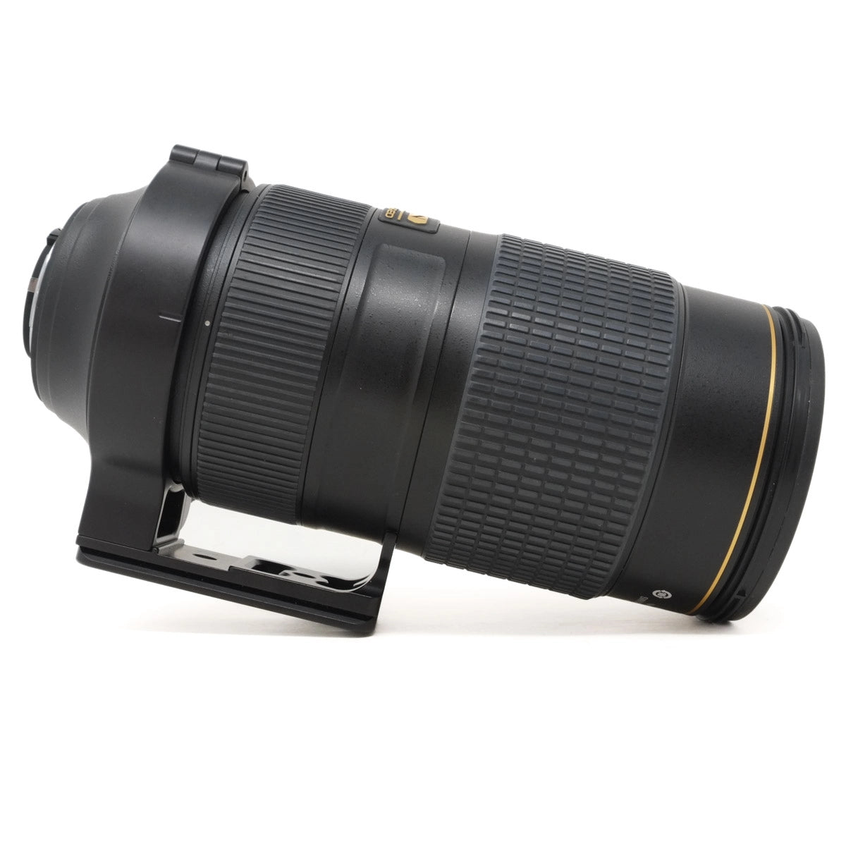 Camera lens on a white background
