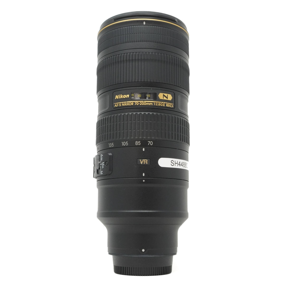 Used Nikon AF-S Nikkor 70-200mm F2.8G VR II ED N Lens - front angle 