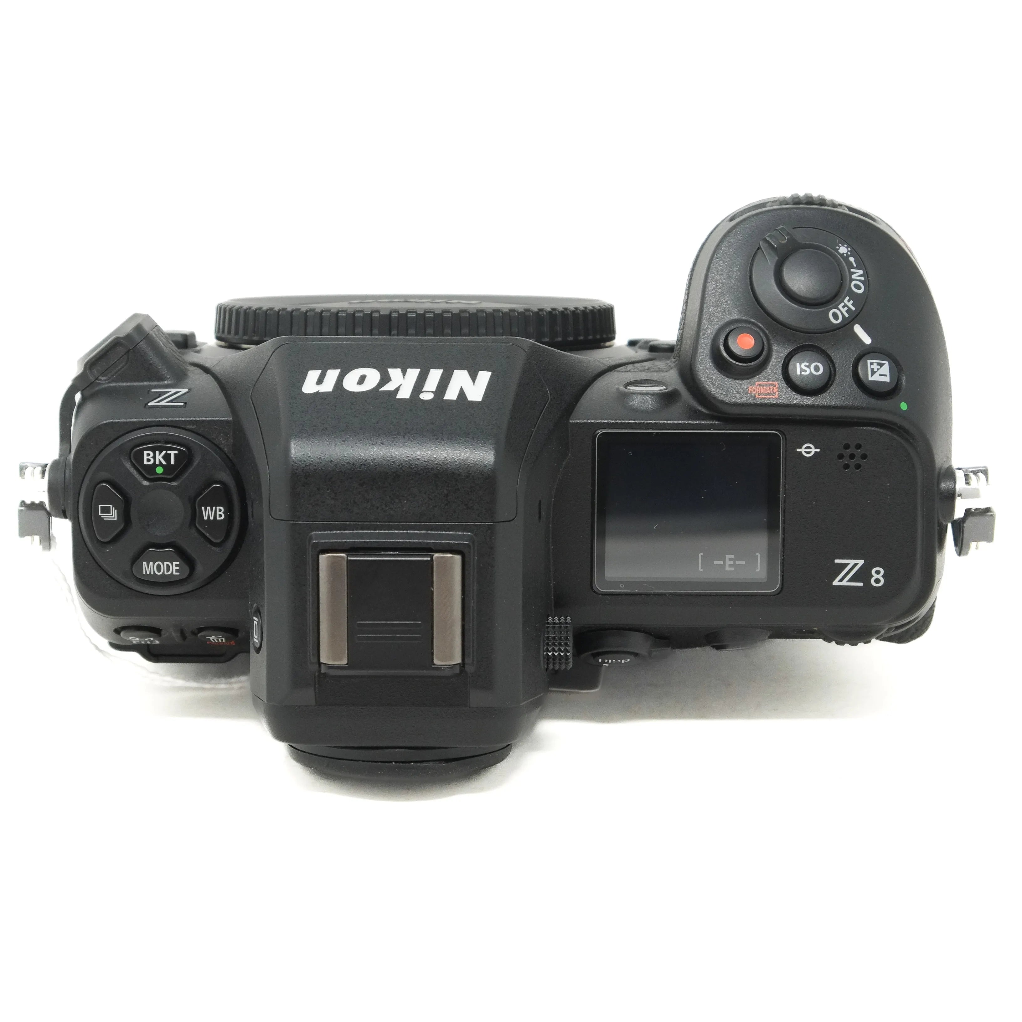 Nikon Z8 camera body on a white background