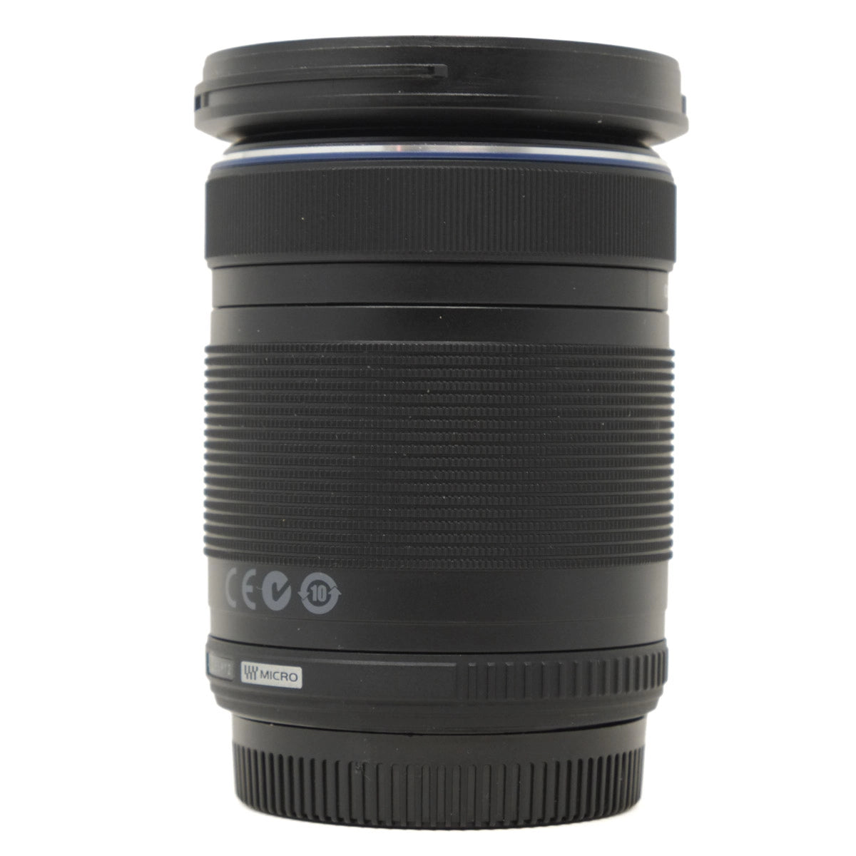 Camera lens on a white background