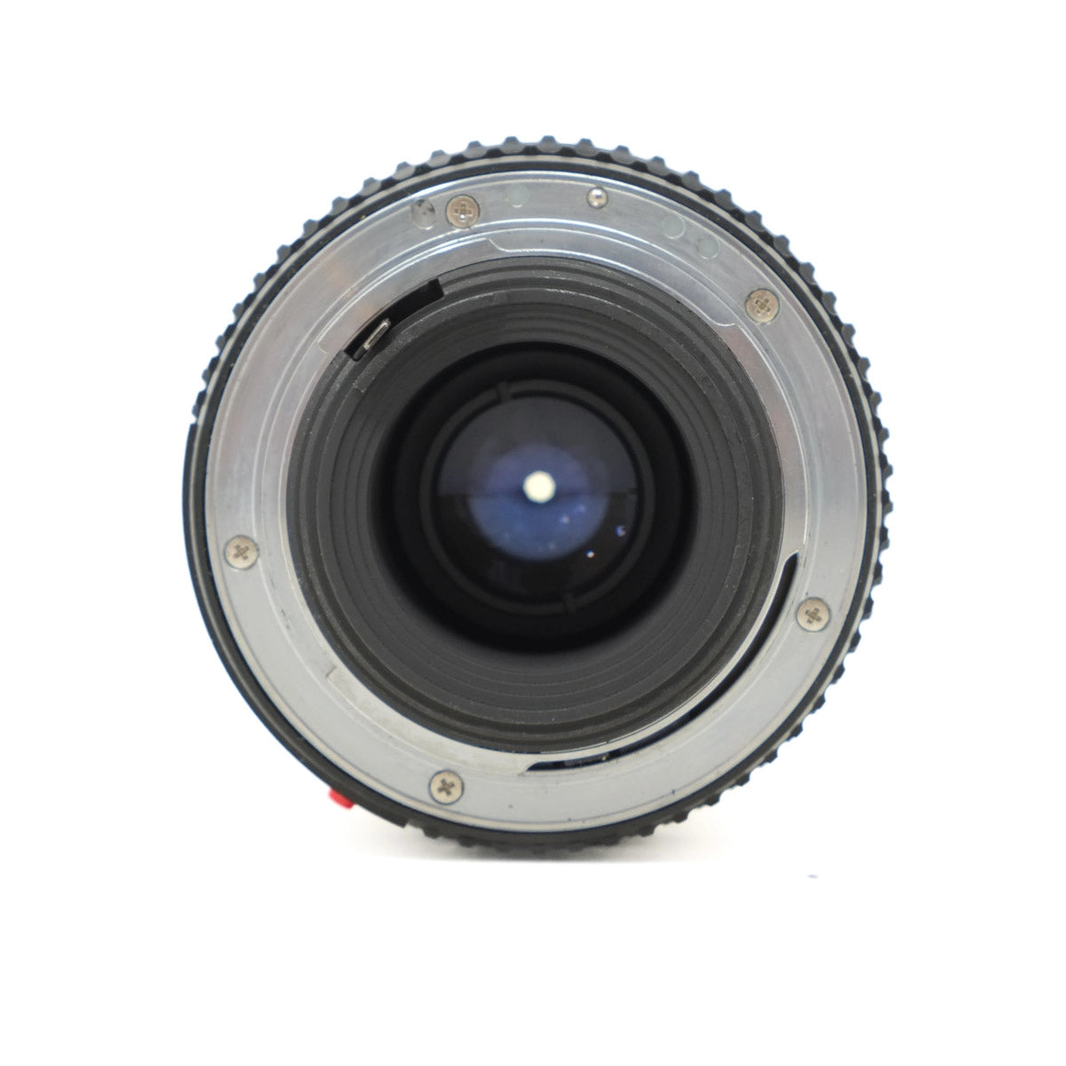 Camera lens on a white background