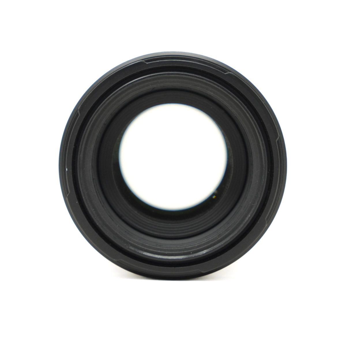 Used Pentax K DA 100mm Macro f2.8 WR Lens - top angle 