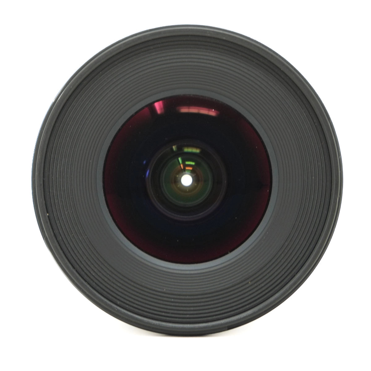 Used Sigma 10-20mm f4-5.6 DC wide angle lens in Canon EF fitting - top angle 