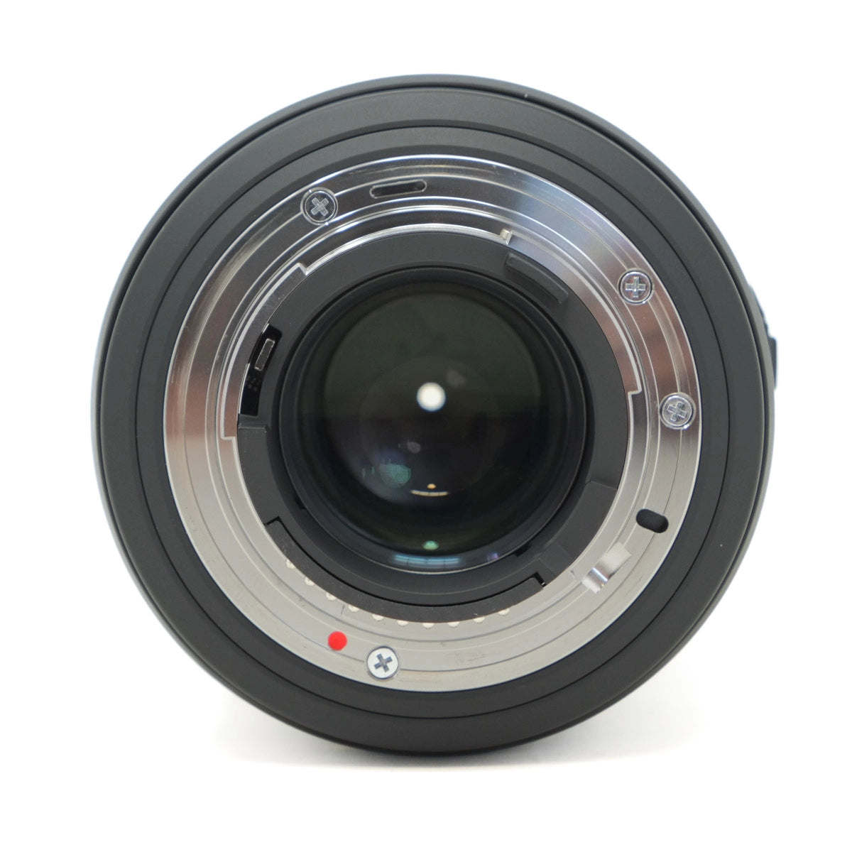 Camera lens on a white background