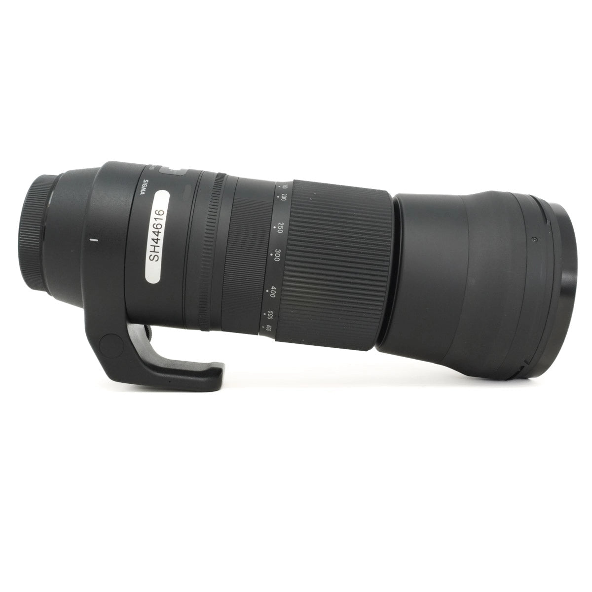 Camera lens on a white background