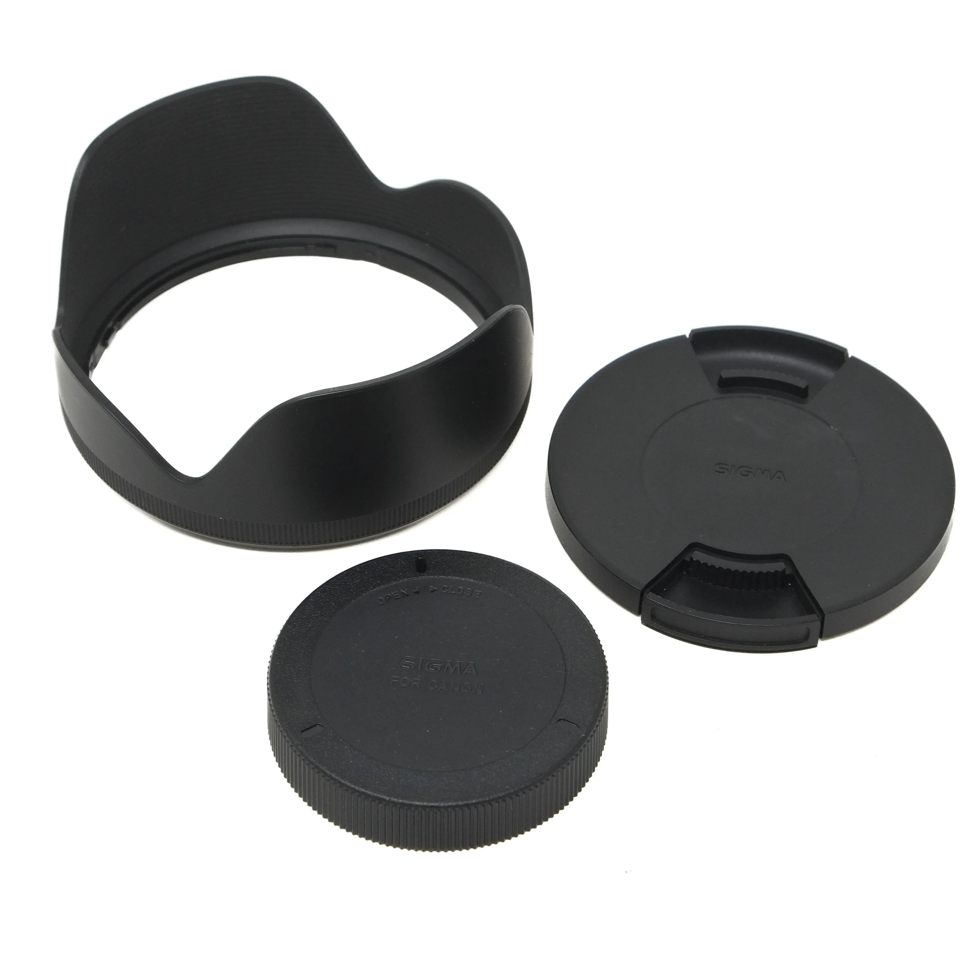 Used Sigma 24-105mm F4 lens in Canon EF mount - lens caps and lens hood