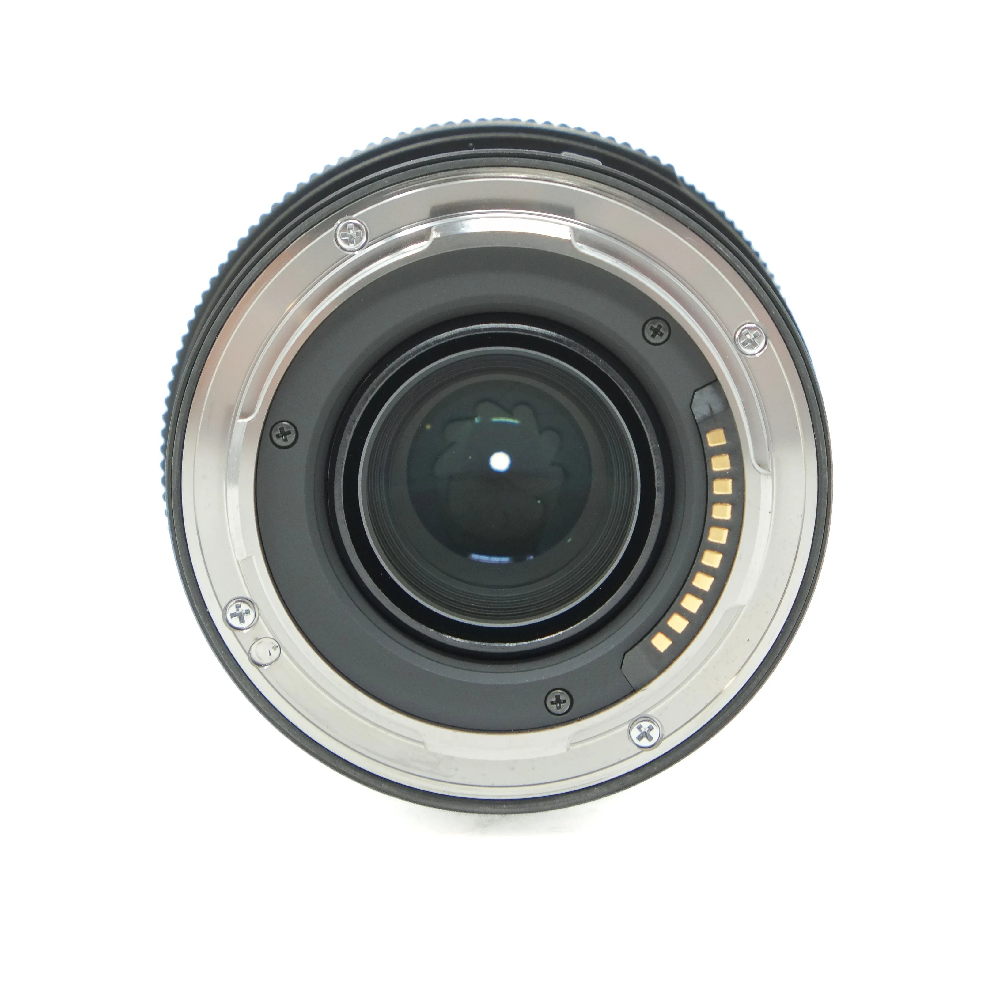 Camera lens on a white background