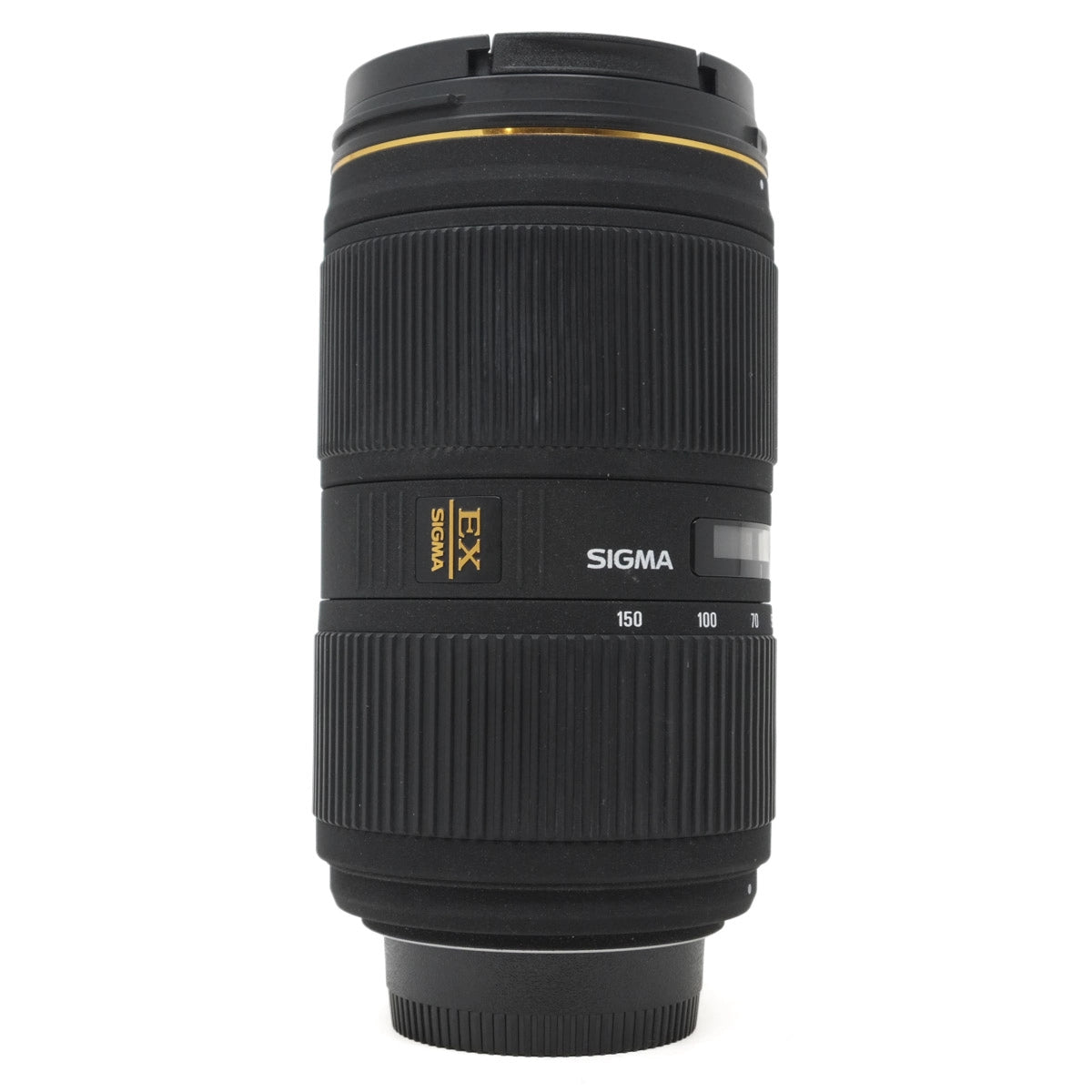 Used Sigma 50-150mm F2.8 APO DC HSM lens in Nikon F Mount - side angle 