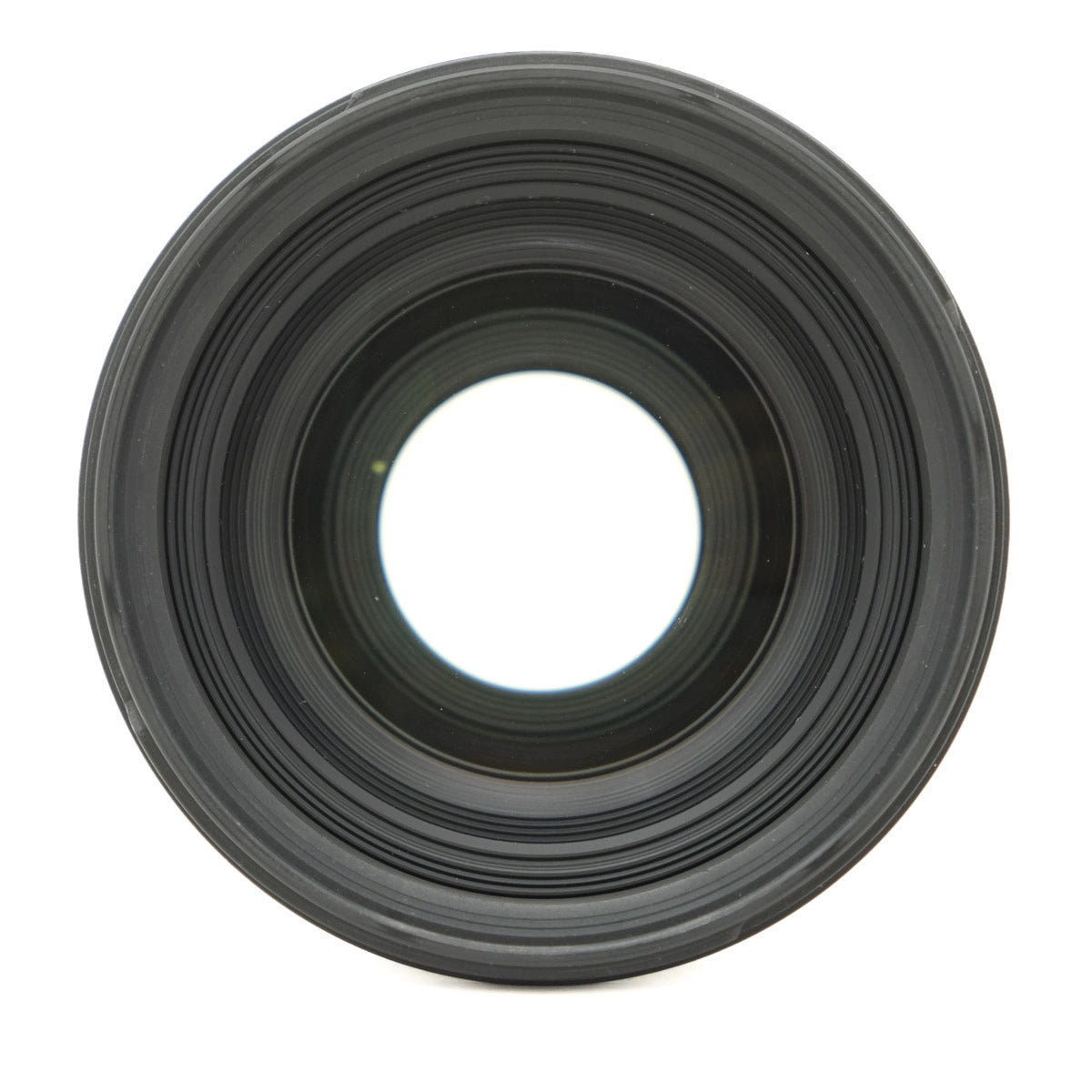 Used Sigma 50mm F1.4 EX DG Lens in Canon EF Fitting - top angle 