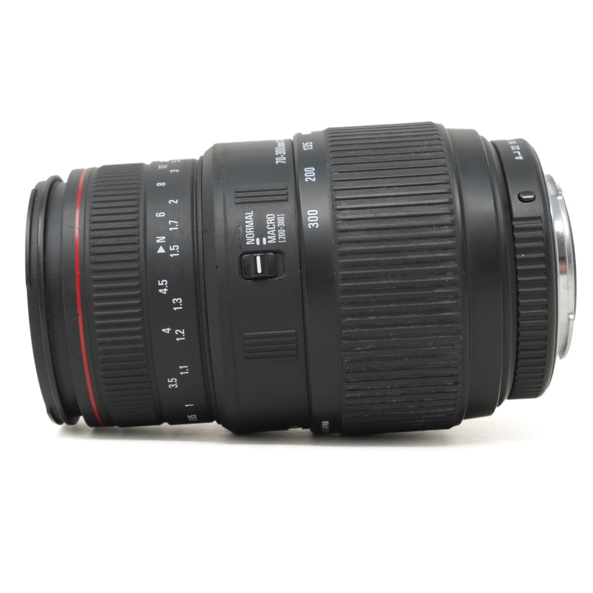 Camera lens on a white background