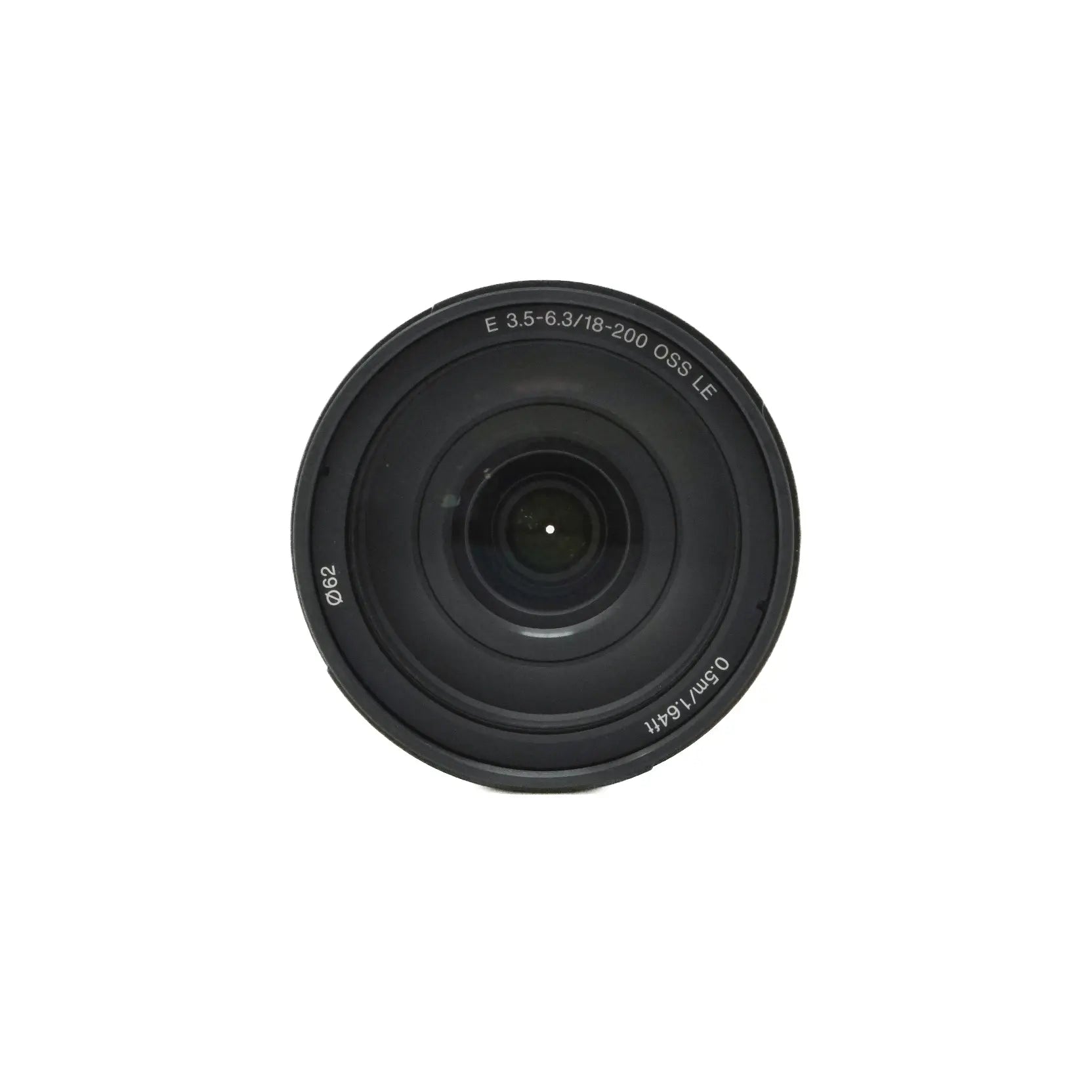 Used Sony 18-200mm f3.5-6.3 OSS LE Lens front