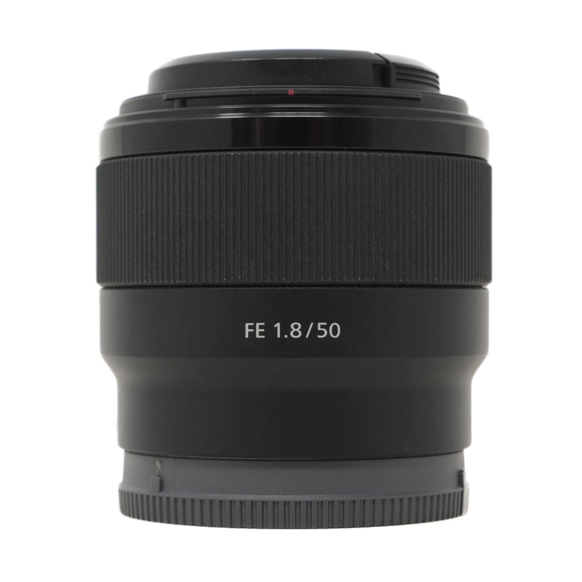 Used Sony 50mm FE 50mm f1.8 Lens - front angle 