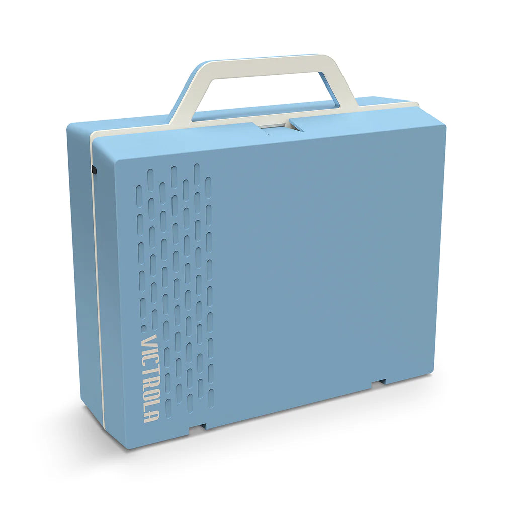 Victrola Re-Spin Sustainable Bluetooth Suitcase LP Record Player - Blue