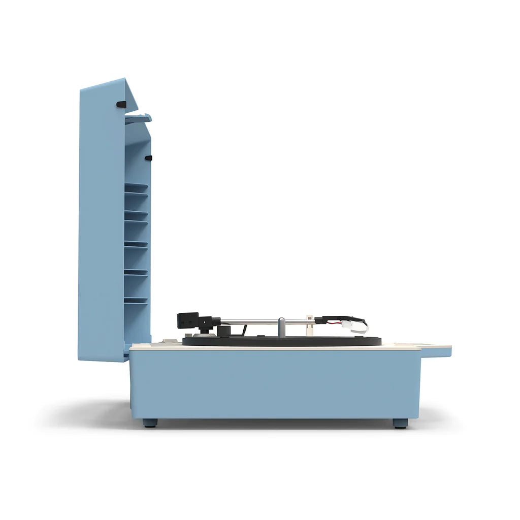 Victrola Re-Spin Sustainable Bluetooth Suitcase LP Record Player - Blue