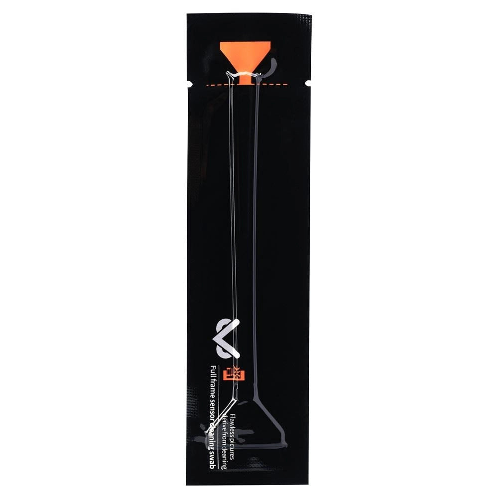 VSGO Full-Frame Sensor Cleaning Rod Kit front angle of sensor swob packet