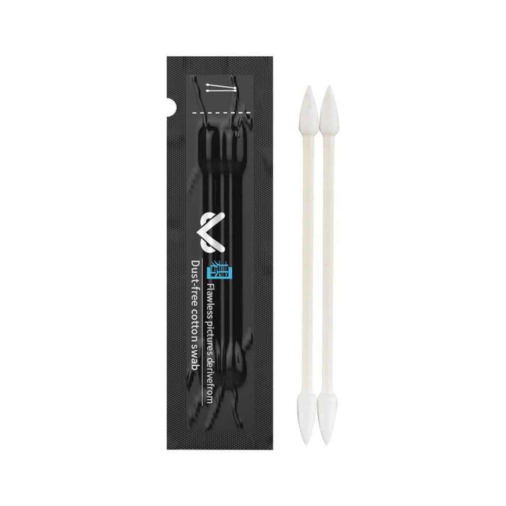 VSGO Lens Cleaning Kit front angle of lens swob