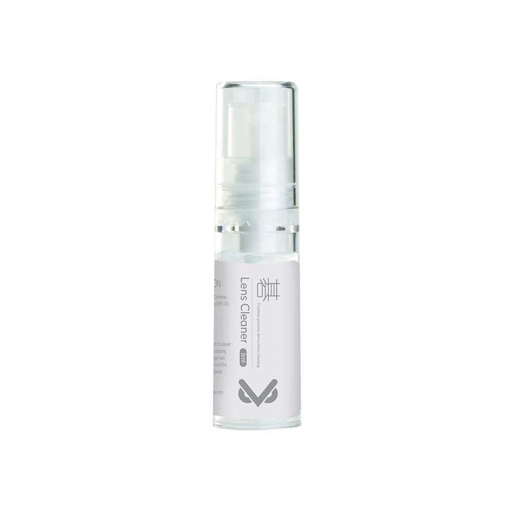 VSGO Lens Cleaning Kit front angle of lens cleaning solution 2