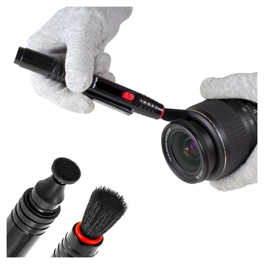 VSGO Optical cleaning kit travel edition-Blue close up of lens pen 2