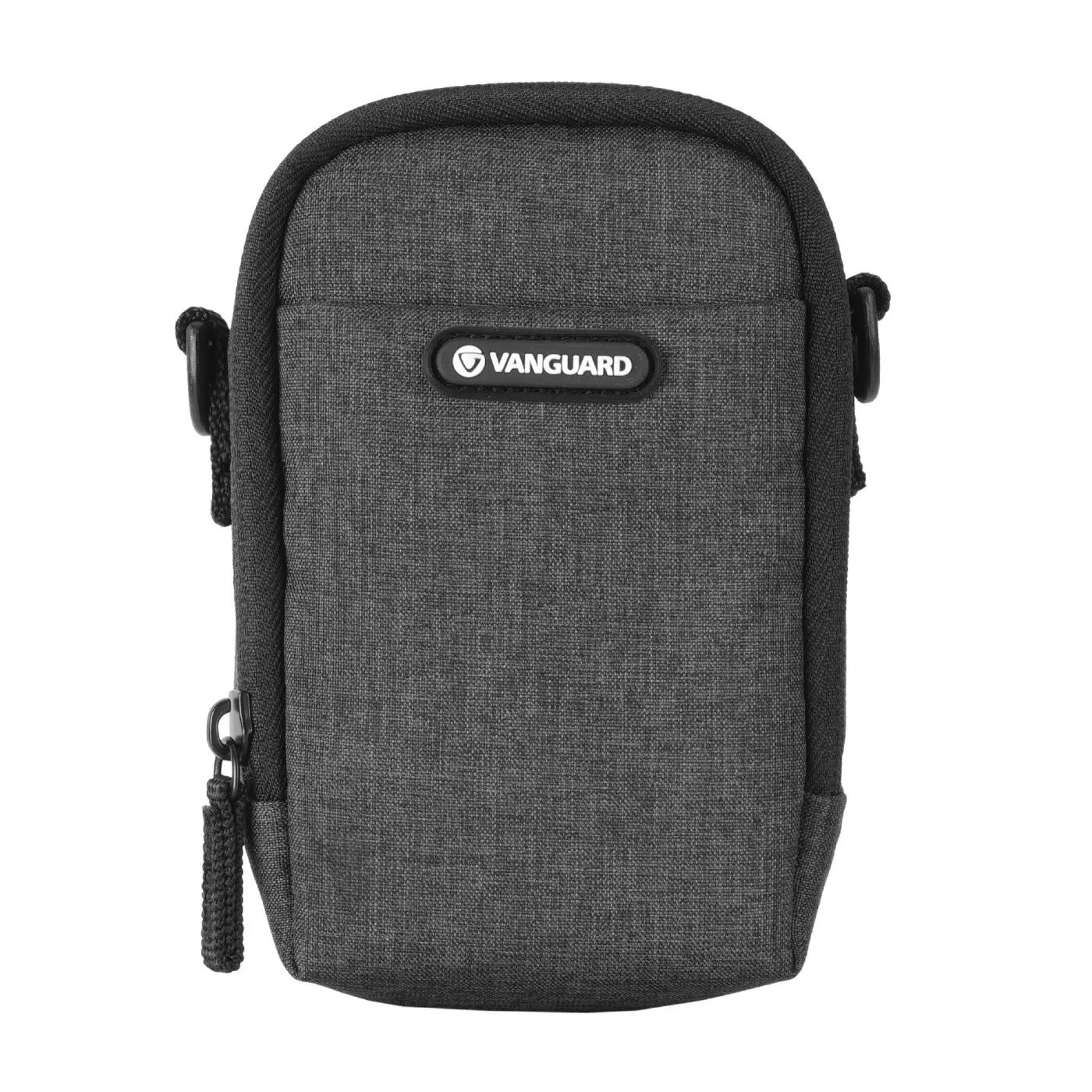 Gray camera bag with Vanguard logo on a white background