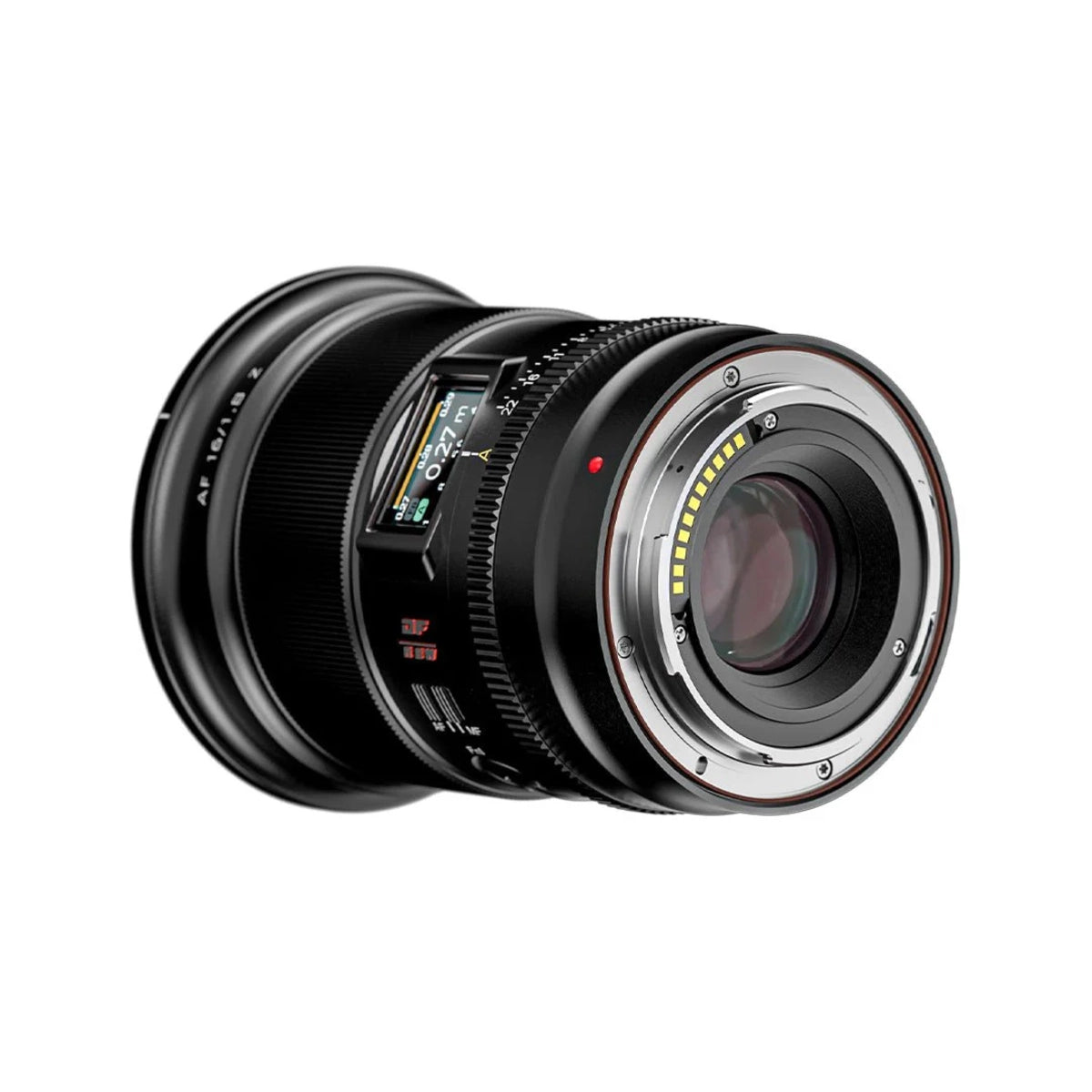 Viltrox 16mm f1.8 nikon z lens back angle