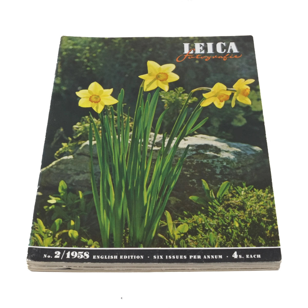 Vintage Leica LFI Magazines from 1958, Full year of Issues - Front cover 2