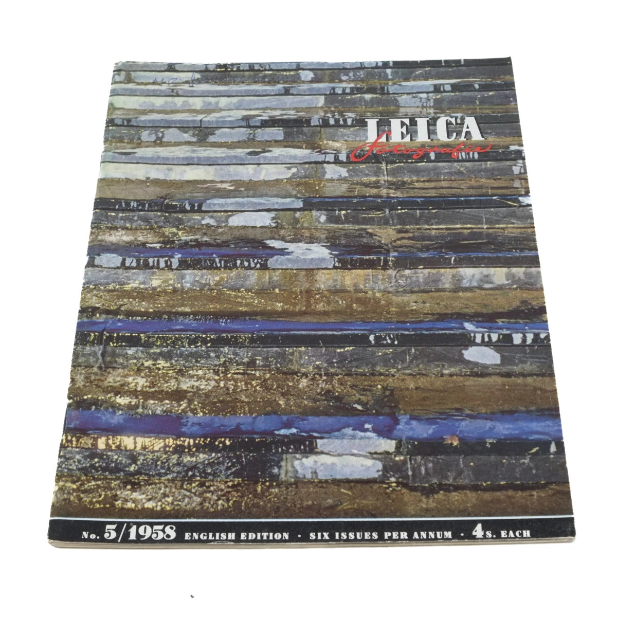 Vintage Leica LFI Magazines from 1958, Full year of Issues - Front cover 5