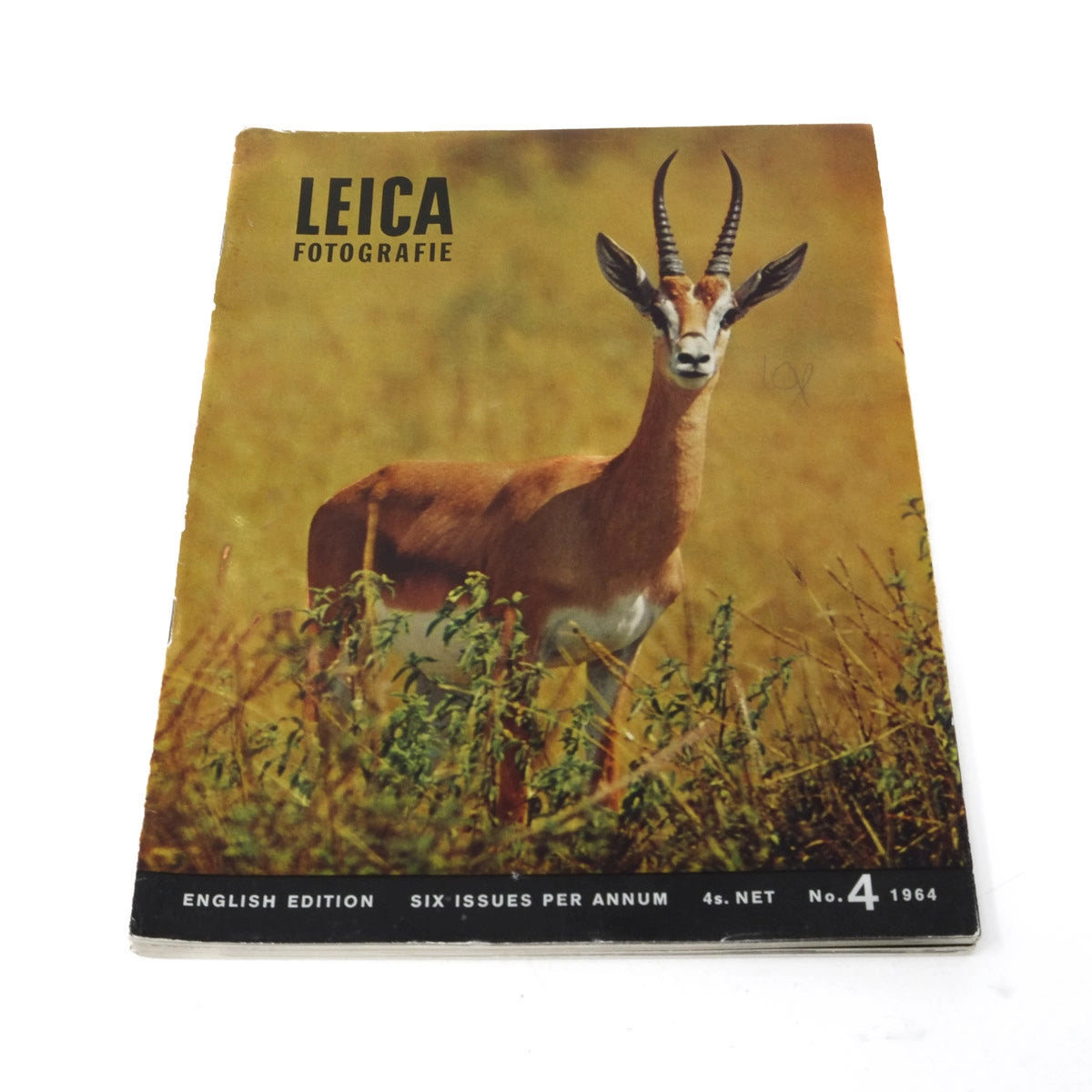Vintage Leica LFI Magazines from 1964, Full year of Issues - Front cover 4
