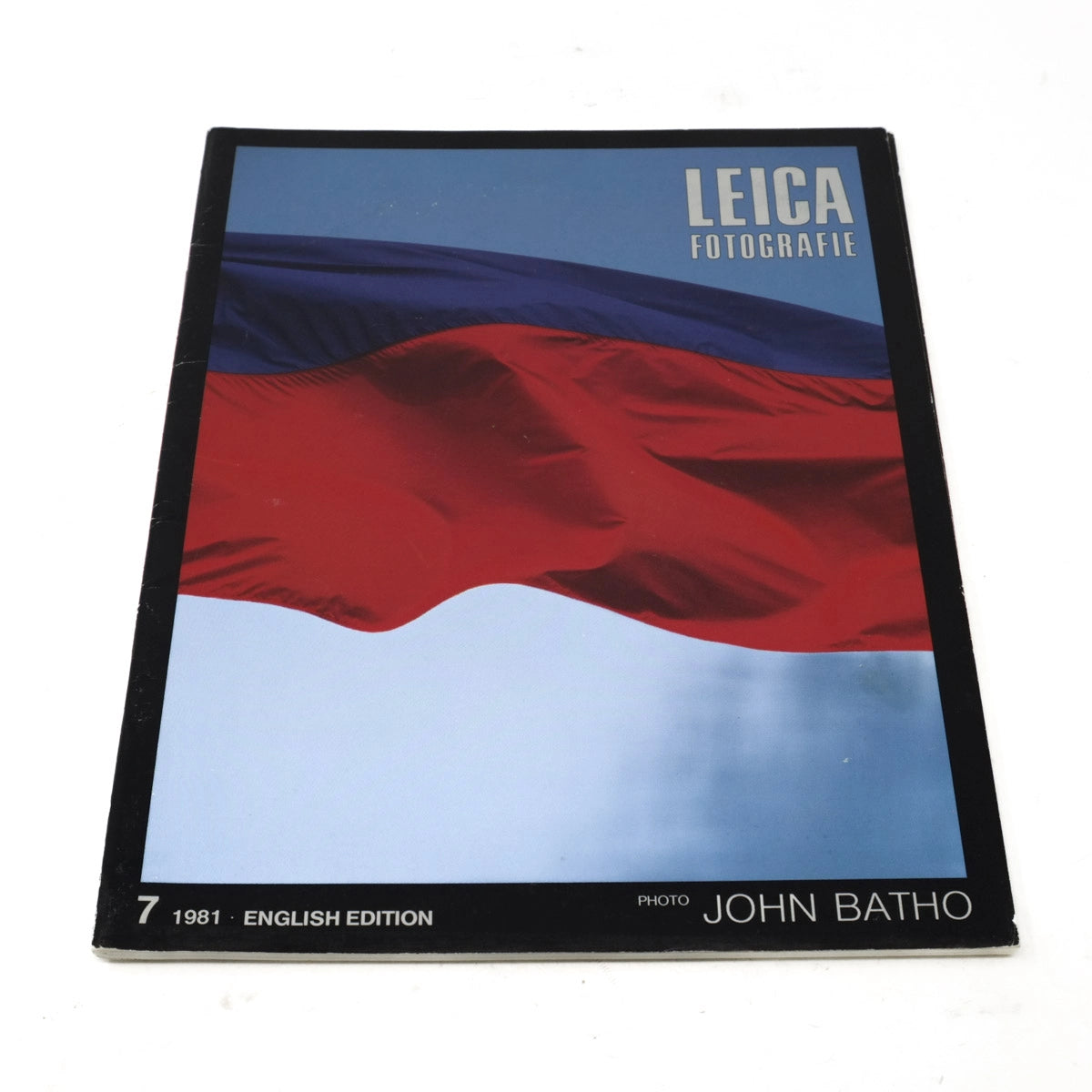 Vintage Leica LFI Magazines from 1981, Full year of Issues - Front cover 7