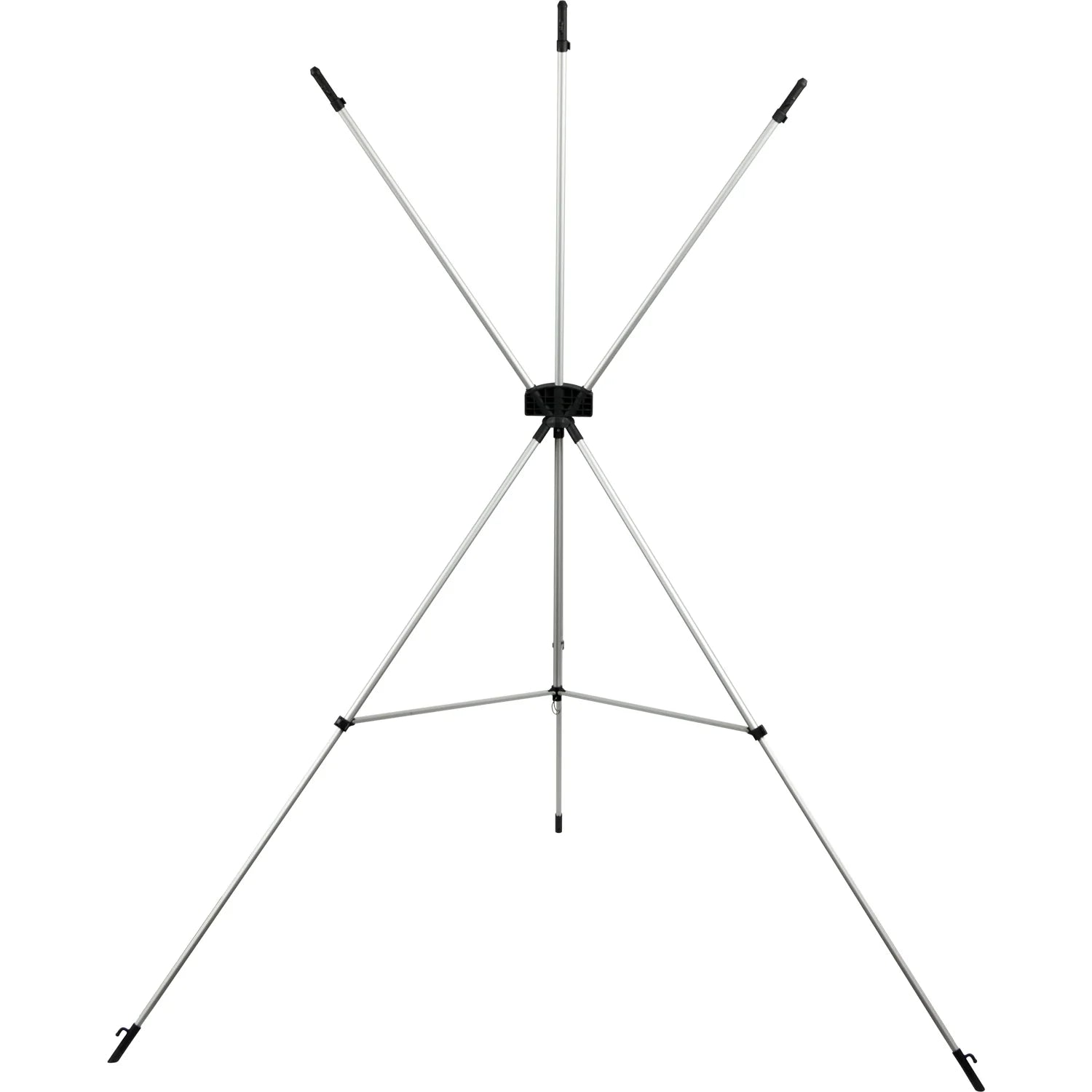 Westcott X-Drop Wrinkle-Resistant Backdrop - Rich Black Kit (5' x 7')