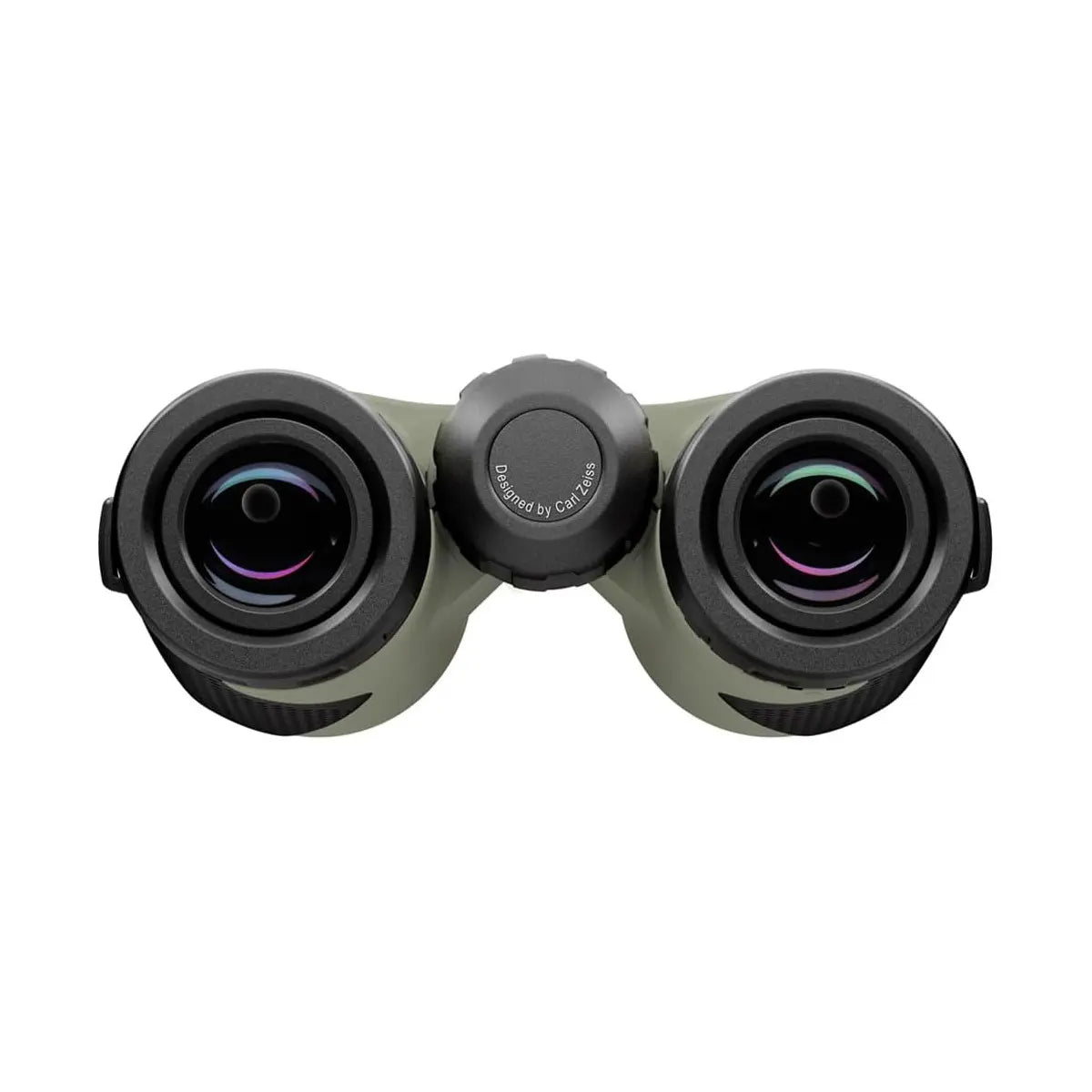 Binoculars with a white background