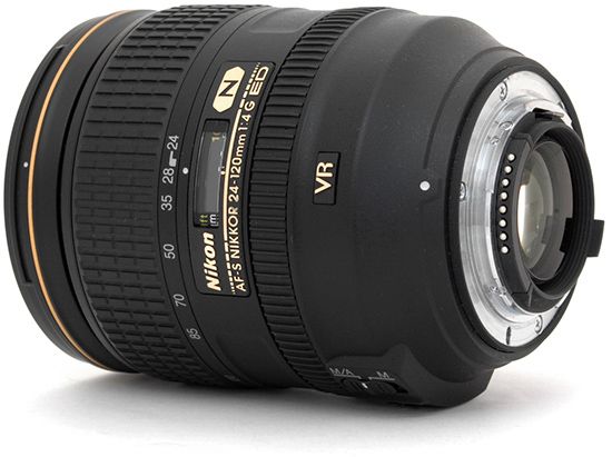 Nikon 24-120mm f4 G AF-S NIKKOR ED VR Lens - Split from kit