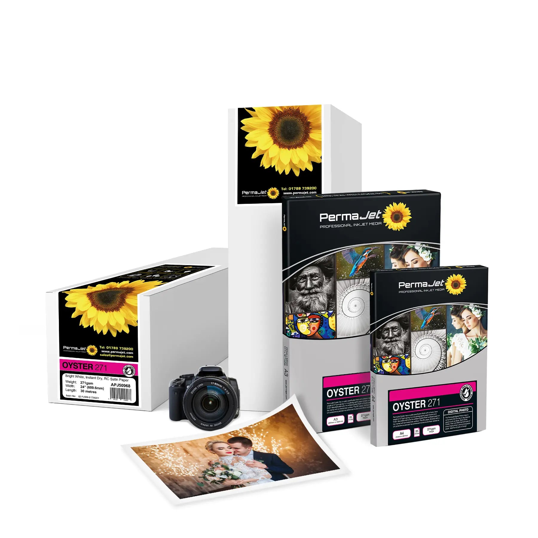 Permajet 271 Oyster 271gsm Photo - A4 250 Sheets