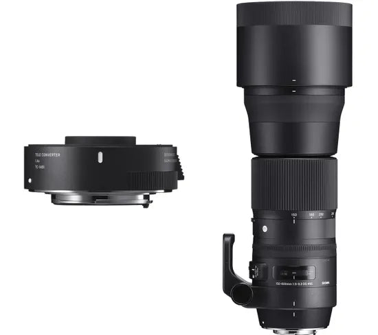 Sigma 150-600mm Contemporary Lens with TC-1401 Converter Kit - Canon EF