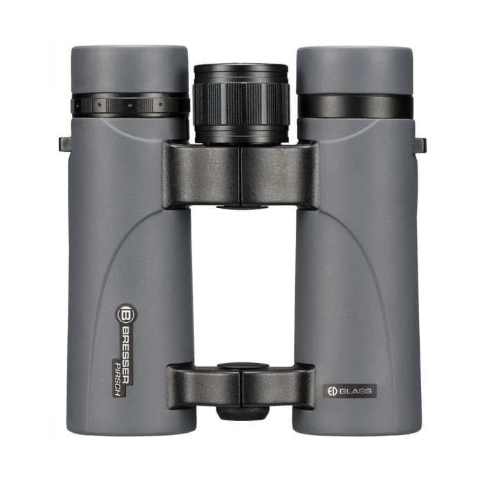 Bresser Pirsch ED 10x34 Binoculars Phase Coated - Grey