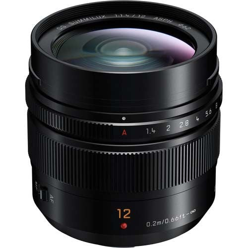 Panasonic 12mm F1.4 ASPH Leica DG Summilux Lens