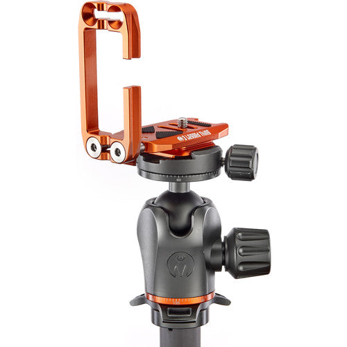 Product Image of 3 Legged Thing Ellie PD Universal L-Bracket compatible with Peak Design Capture - Metallic Slate Grey