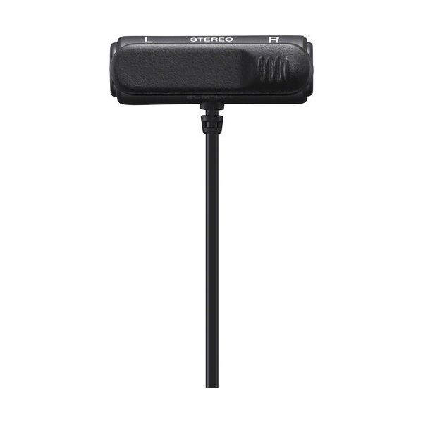 Sony ECM-LV1 Compact Stereo Lavalier Microphone with 3.5mm TRS Connector