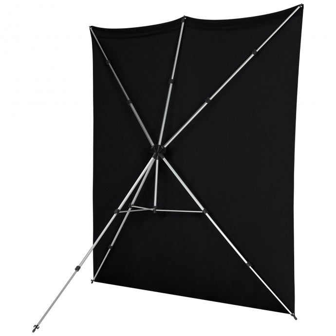 Westcott X-Drop Pro Wrinkle-Resistant Sweep Backdrop Kit  8'X8'